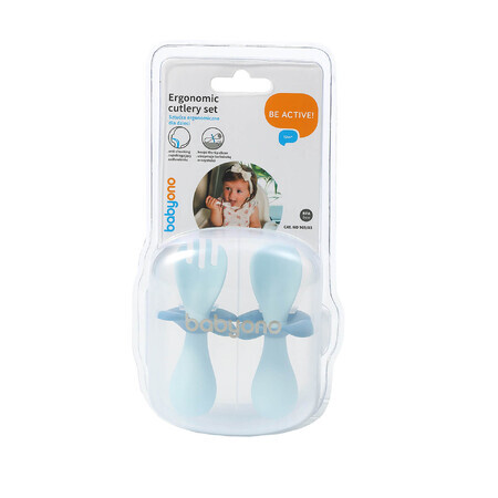 BabyOno, ergonomisches Baby-Besteck, 1 Stück.