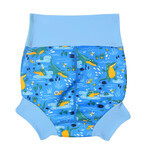 Splash About, Happy Nappy, Swim Diaper, Crocodiles, 6-12 Months, Size L, 1pc