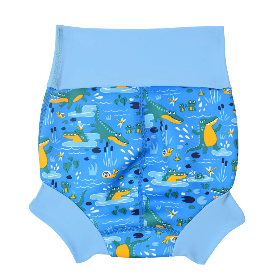 Splash About, Happy Nappy, Schwimmwindel, Krokodile, 0-3 Monate, Größe S, 1 Stück