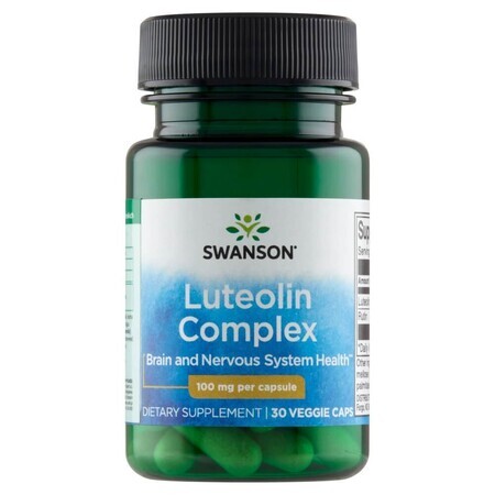 Swanson Luteolin-Komplex, 30 vegetarische Kapseln