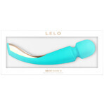 Lelo Smart Wand 2 Medium Ocean Blue, Ganzkörpermassagegerät, mittel, blau