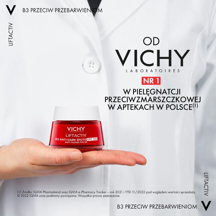 Vichy Liftactiv Specialist B3 Anti-Dark Spots, antirimpelcrème, SPF 50, 50 ml