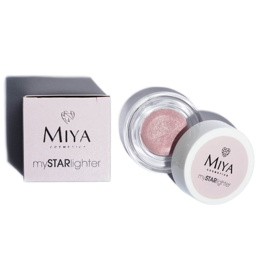 Miya mySTARlighter, iluminador en crema natural, Rose Diamond, 4 g