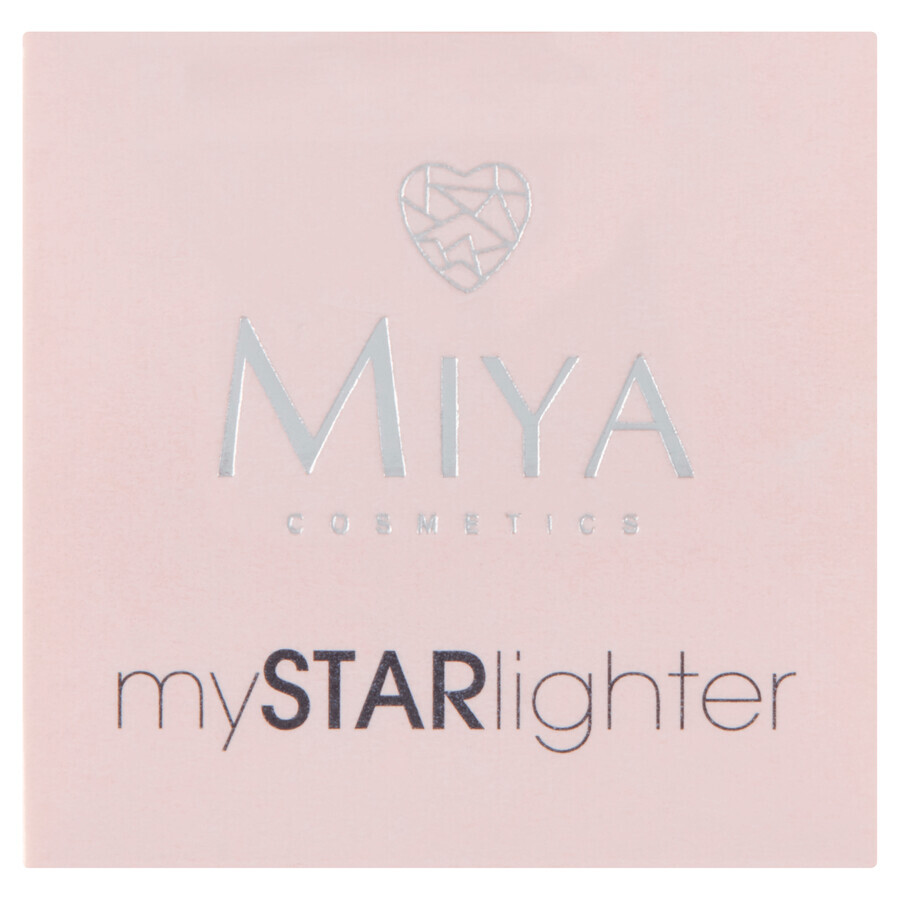 Miya mySTARlighter, iluminador en crema natural, Rose Diamond, 4 g