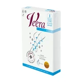 Veera Forte, lange Kompressionsstrumpfhose, 1. Klasse Kompression, geschlossene Zehen, Größe 5, karamell