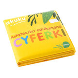 AKUKU, educational book for the bath, numbers, from 3 months, 1 pc