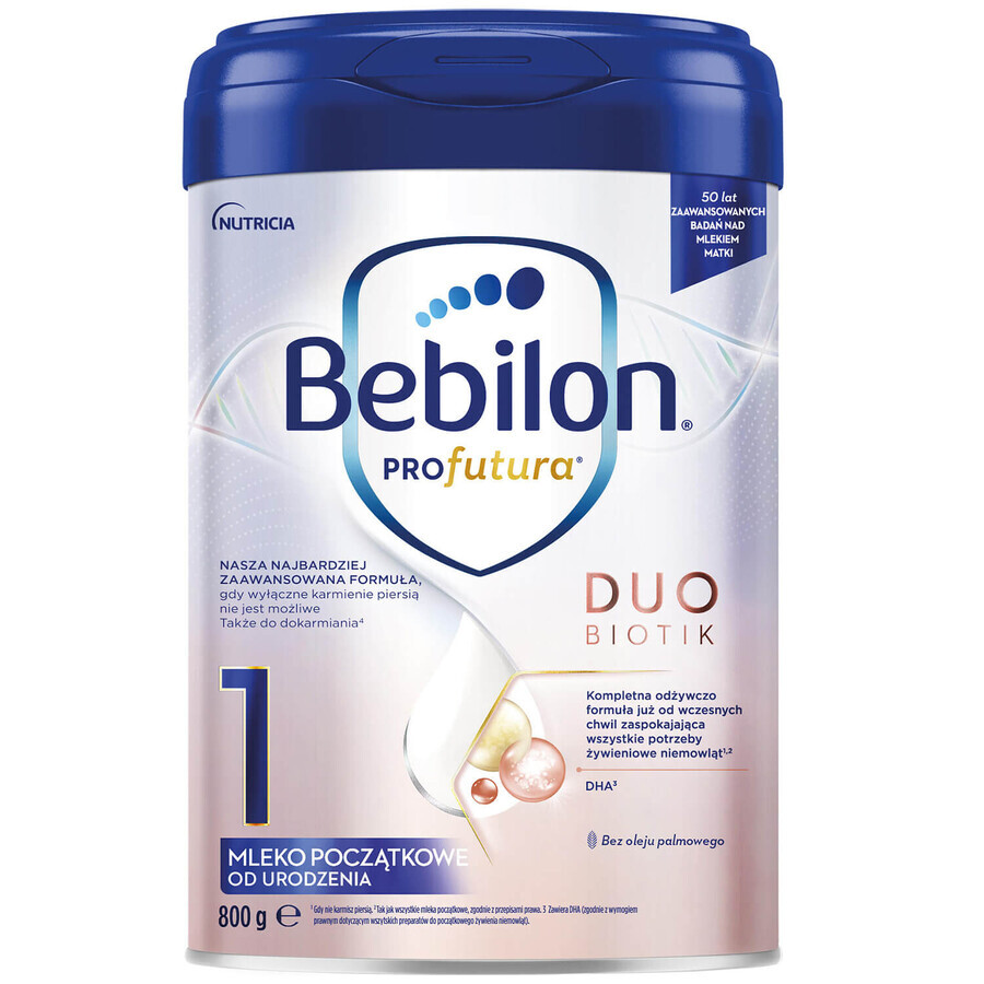 Bebilon Profutura DuoBiotik 1, Säuglingsmilch, ab Geburt, 800 g