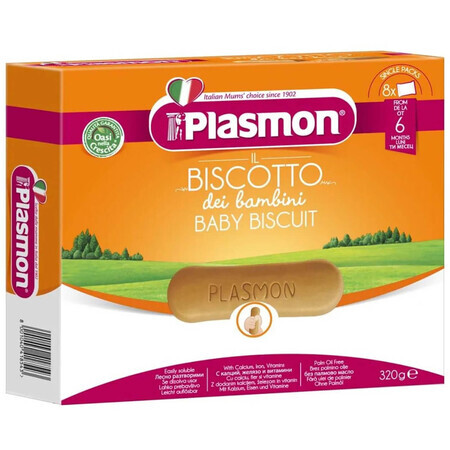 Plasmon Babykoekjes, na 6 maanden, 320 g