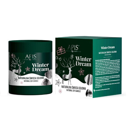 Apis Winter Dream, vela de soja natural, 220 g