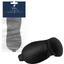 Waya 3D Comfort, opaska na oczy do spania, czarna, 1 sztuka