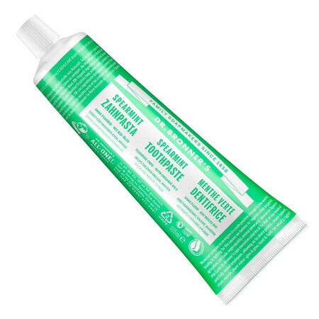 Pasta de dinti Spearmint, 105 ml, Dr. Bronner's