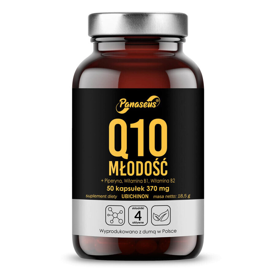 Panaseus Q10 Youth, 50 capsules