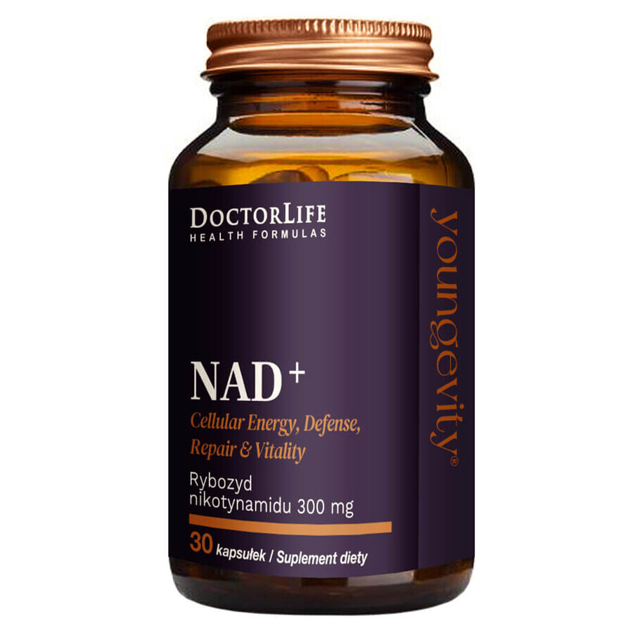 Doctor Life NAD+ Nicotinamidă Ribozidă, 30 capsule