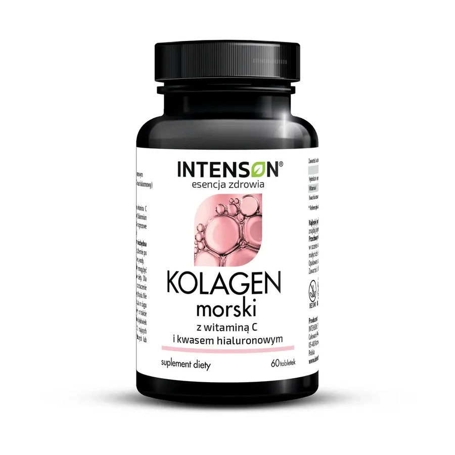 Intenson Colagen Anti-Age + Hyaluron + Vitamina C, 60 comprimate