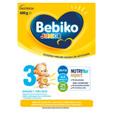 Bebiko Junior 3 Nutriflor Expert, nährstoffreiche Milchnahrung, ab 1 Jahr, 600 g