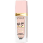 Eveline Cosmetics Wonder Match Lumi, verhelderende foundation, SPF 20, nr. 05, licht neutraal, 30 ml