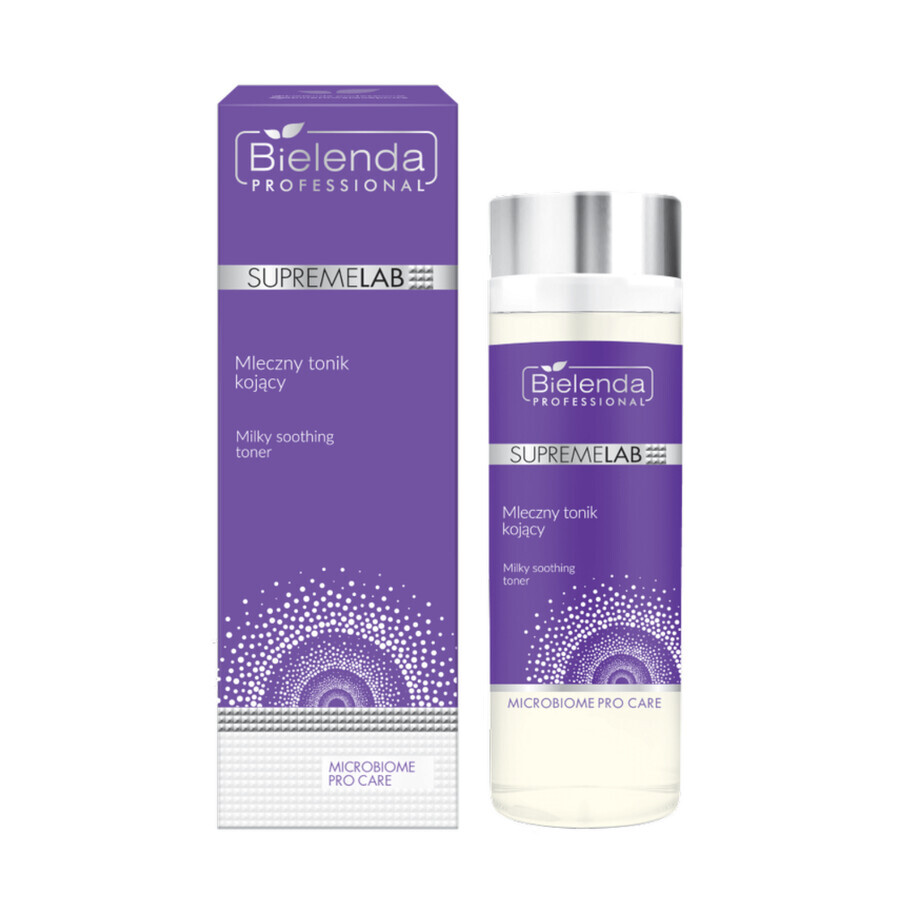 Bielenda Professional SupremeLAB Microbiome Pro Care, lapte microbiotic tonic calmant, 200 ml