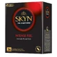 Unimil Skyn Intense Feel, Nicht-Latex-Kondome mit Paspel, 36 Stück