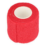 Dr Beck, Non-Woven Cohesive Bandage, Non-Woven, Red, 5cm x 4.5m