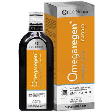 OmegaMedica Cardio, flüssig, Geschmack: Zitrone und Rosmarin, 250 ml