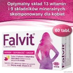 Falvit, 60 geïrriteerde tabletten