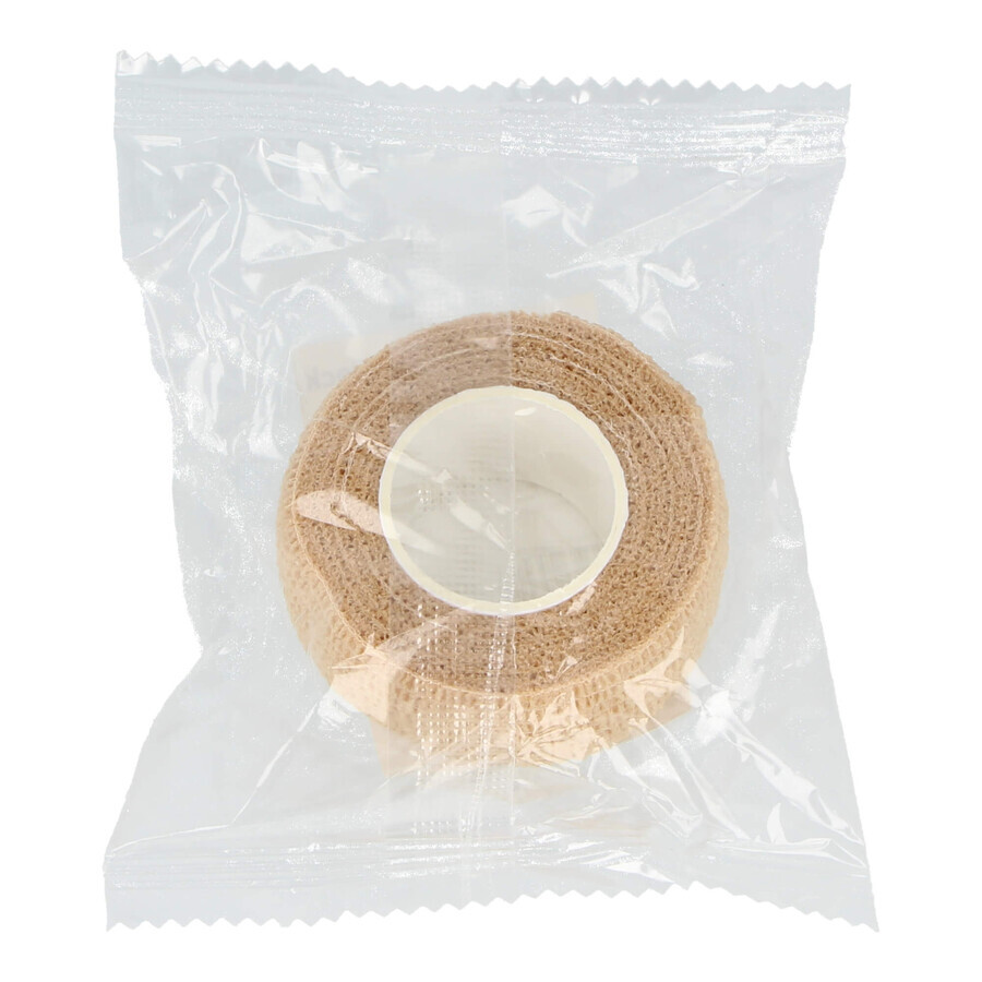 Dr. Beck, Kohäsivbandage Non-Woven, Vliesstoff, Haut, 2,5 cm x 4,5 m