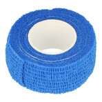 Dr. Beck, Kohäsivbandage Non-Woven, Vliesstoff, Blau, 2,5 cm x 4,5 m