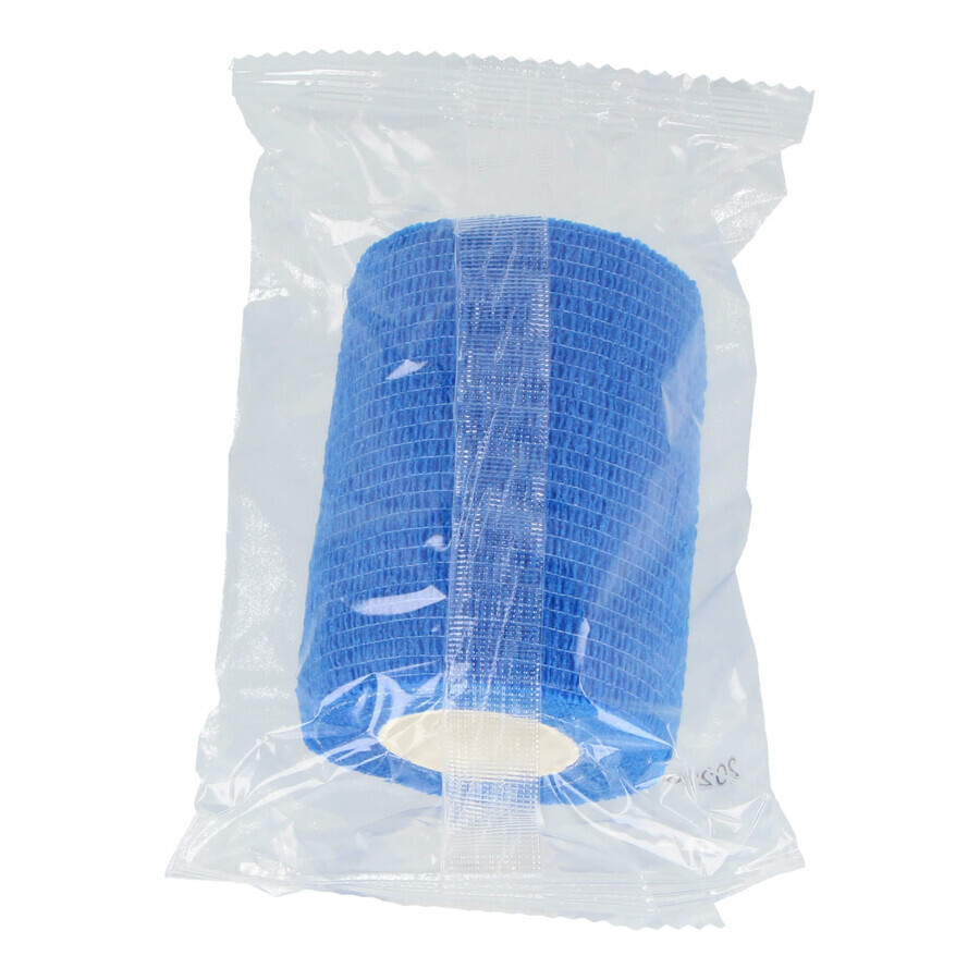 Dr. Beck, Kohäsivbandage Non-Woven, Vliesstoff, Blau, 7 cm x 4,5 m