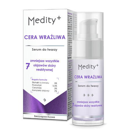 Ava Medity+ Sensitive Skin, facial serum, 30 ml