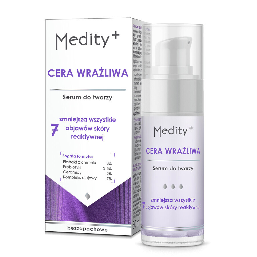 Ava Medity+ Sensitive Skin, facial serum, 30 ml