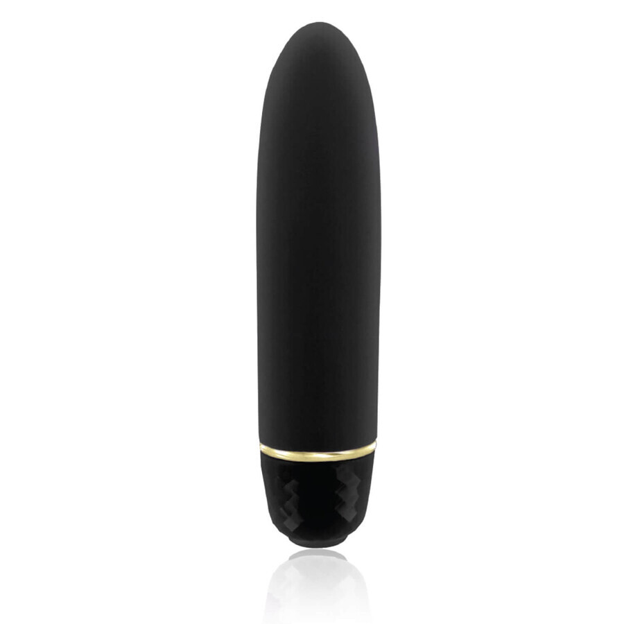 Rianne S Classique Vibe Stud Black, vibrierendes Massagegerät, schwarz