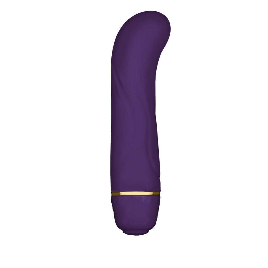 Rianne S Mini G Floral Deep Purple, vibrierendes Massagegerät und G-Punkt-Stimulator, lila, 1 Stück