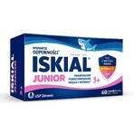 Iskial Junior, sopra i 3 anni, gusto limone, 60 capsule da masticare