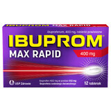 Ibuprom Max Rapid 400 mg, 12 film-coated tablets