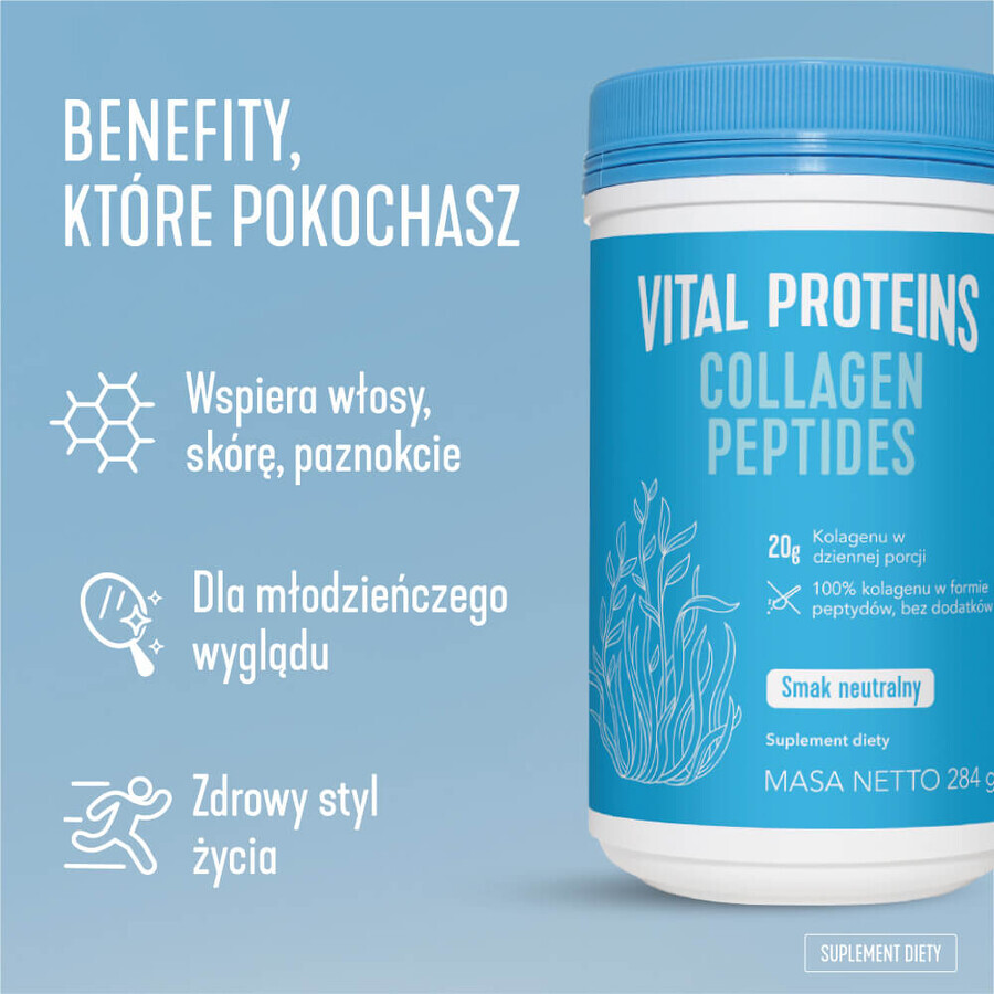 Vital Proteins Kollagenpeptide, neutraler Geschmack, 567 g