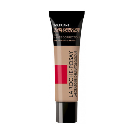 La Roche-Posay Toleriane, base de cobertura intensa, Tono 13, SPF 25, 30 ml