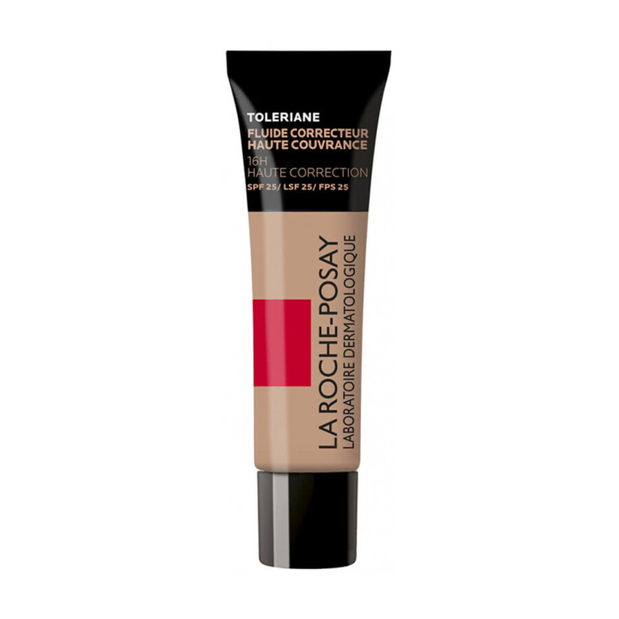 La Roche-Posay Toleriane, base de cobertura intensa, Tono 13, SPF 25, 30 ml