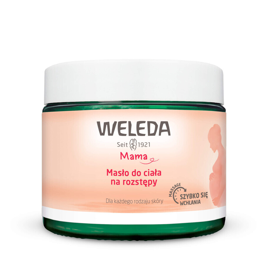 Weleda Mama, manteca corporal para estrías, 150 ml