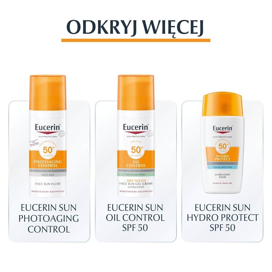 Eucerin Sun Pigment Control, Schutzfluid bei Hyperpigmentierung, SPF 50+, 50 ml