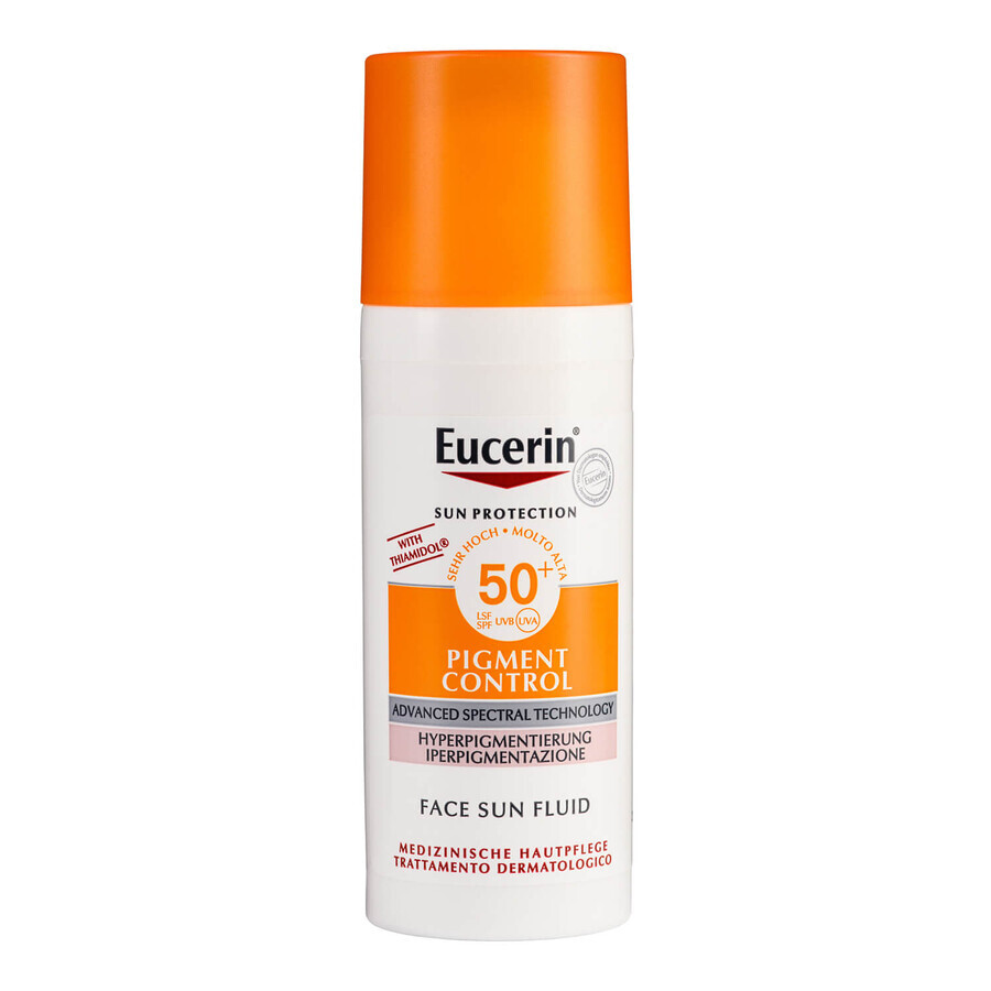 Eucerin Sun Pigment Control, Schutzfluid bei Hyperpigmentierung, SPF 50+, 50 ml