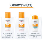 Eucerin Sun Oil Control, ultraleichte schützende Gel-Creme für Haut mit Unreinheiten, SPF 50+, 50 ml