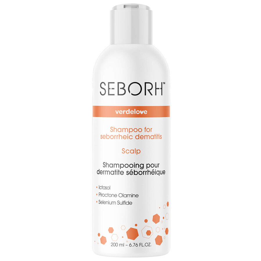 Seborh, shampoo for seborrheic dermatitis, 200 ml