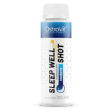 OstroVit Sleep Well Shot, saveur myrtille, 100 ml