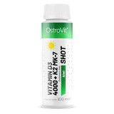 OstroVit Vitamine D3 4000 + K2 MK-7 Shot, goût kiwi, 100 ml