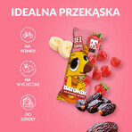 beRAW! Kids, bar, strawberries, bananas, no added sugar, 25 g