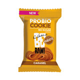 beRAW! Probio, probiotic biscuits, caramel, 18 g