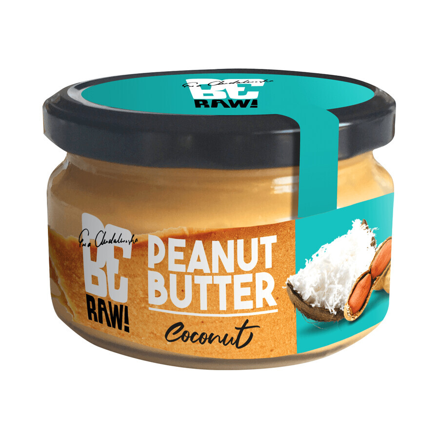 BeRAW! Erdnussbutter, Haselnusscreme, Kokosnuss, 190 g