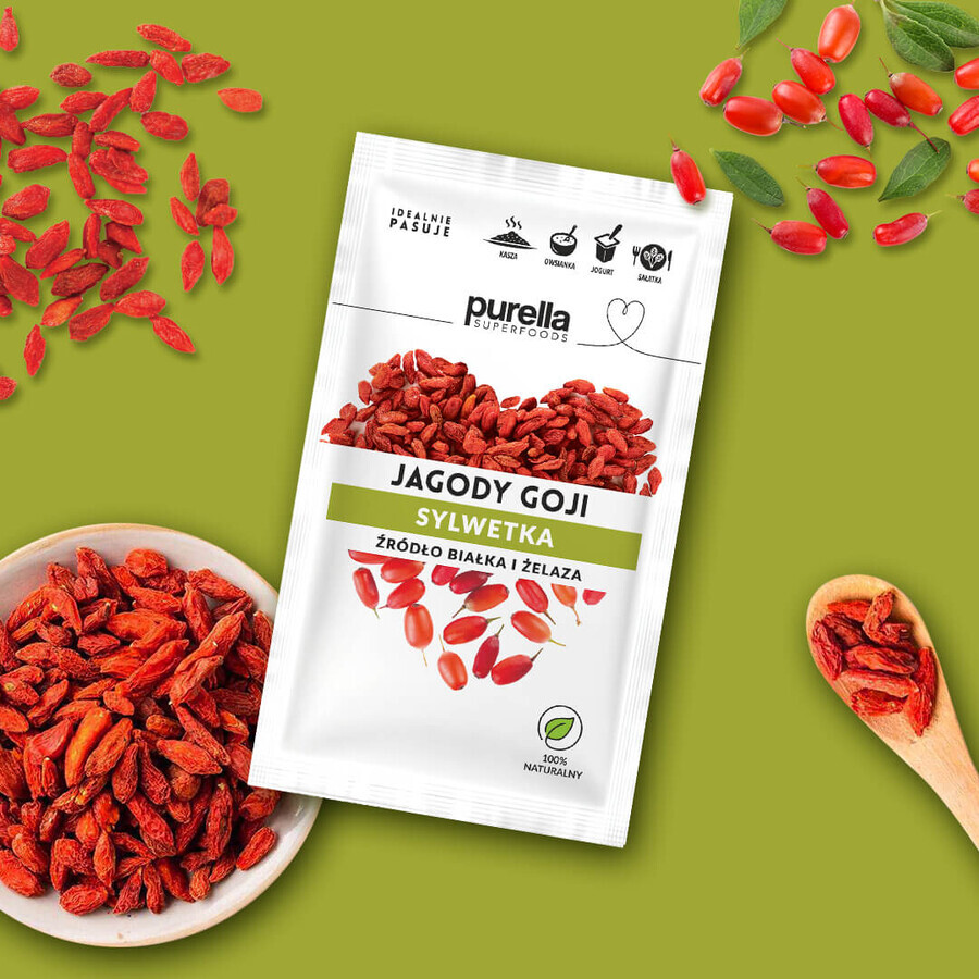 Purella Superfoods Goji-Beeren, Trockenfrüchte, 45 g