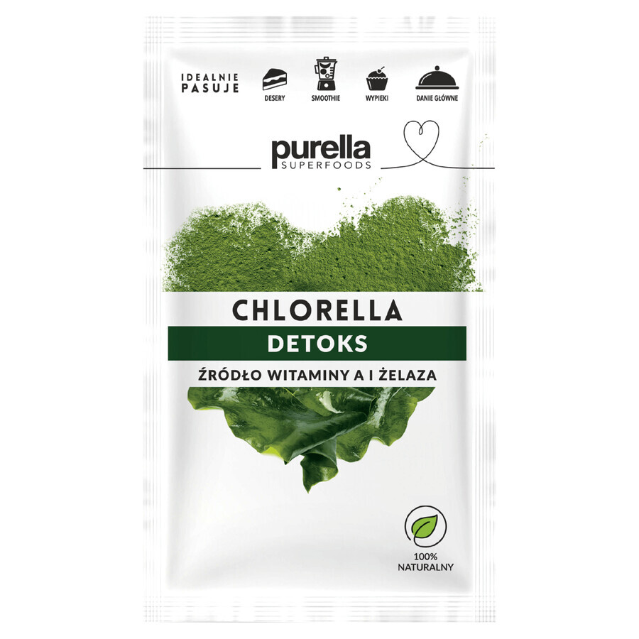 Purella Superfoods Chlorella, Pulver, 21 g