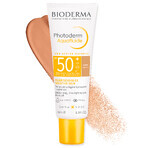 Bioderma Photoderm Aquafluide, ultra-leichter Sonnenschutz für normale Haut, dunkel, SPF 50+, 40 ml